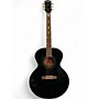 Used Epiphone IGC J80 LS Black Acoustic Guitar Black