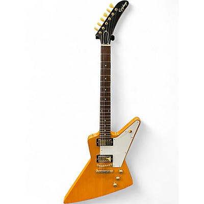 Used Epiphone INSPIRED BY 58 EXPLORER  Korina Solid Body Electric Guitar