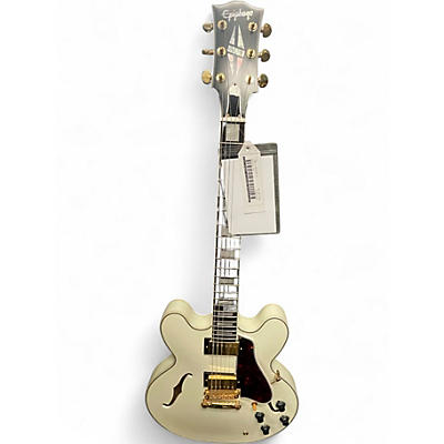 Used Epiphone INSPIRED BY GIBSON 1959 ES-335 WHITE Hollow Body Electric Guitar