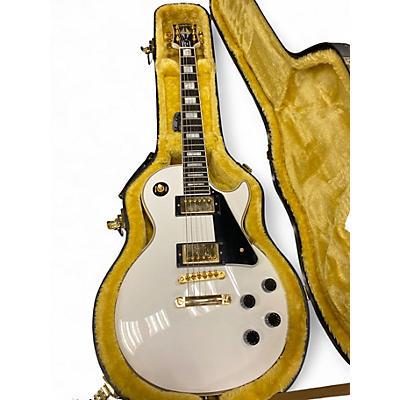 Used Epiphone INSPIRED BY GIBSON CUSTOM LES PAUL Alpine White Solid Body Electric Guitar