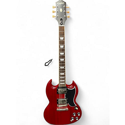 Used Epiphone INSPIRED BY GIBSON CUSTOM SG Cherry Solid Body Electric Guitar Cherry