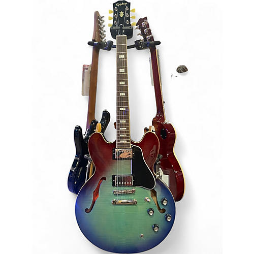 Used Epiphone INSPIRED BY GIBSON ES-355 Blue Burst Hollow Body Electric Guitar Blue Burst