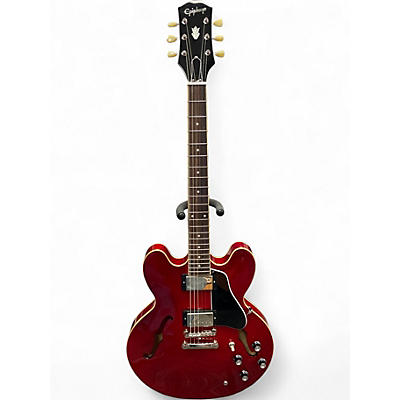 Used Epiphone INSPIRED BY GIBSON ES335 Cherry Hollow Body Electric Guitar