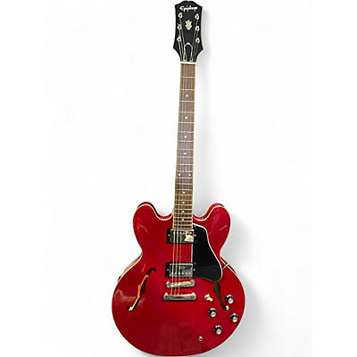 Used Epiphone INSPIRED BY GIBSON ES335 Cherry Hollow Body Electric Guitar
