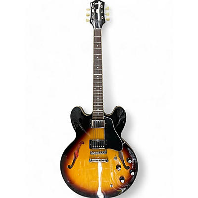 Epiphone Used Epiphone INSPIRED BY GIBSON ES335 Sunburst Hollow Body Electric Guitar