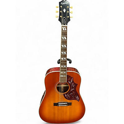 Used Epiphone INSPIRED BY GIBSON HUMMINGBIRD AGED CHERRY SUNBURST Acoustic Electric Guitar