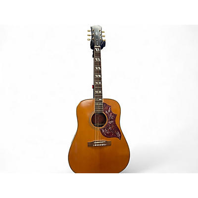 Used Epiphone INSPIRED BY GIBSON HUMMINGBIRD Natural Acoustic Electric Guitar