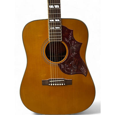 Epiphone Used Epiphone INSPIRED BY GIBSON HUMMINGBIRD Natural Acoustic Guitar