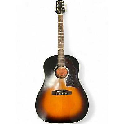 Used Epiphone INSPIRED BY GIBSON J-45 Sunburst Acoustic Electric Guitar