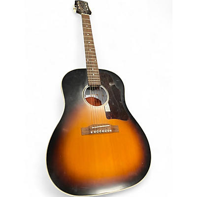 Used Epiphone INSPIRED BY GIBSON J-45 Sunburst Acoustic Guitar