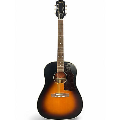 Used Epiphone INSPIRED BY GIBSON J45 2 Color Sunburst Acoustic Electric Guitar