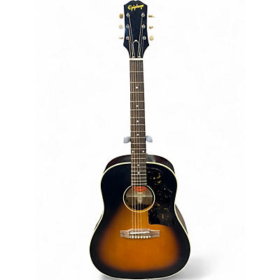 Used Epiphone INSPIRED BY GIBSON J45 Vintage Sunburst Acoustic Guitar