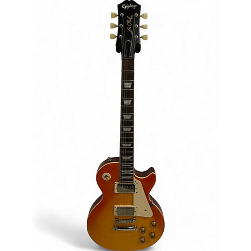 Epiphone Used Epiphone INSPIRED BY GIBSON LES PAUL 1959 2 Color Sunburst Solid Body Electric Guitar 2 Color Sunburst