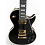 Used Epiphone INSPIRED BY GIBSON LES PAUL CUSTOM BLACK Solid Body Electric Guitar BLACK