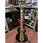 Used Epiphone INSPIRED BY GIBSON LES PAUL CUSTOM SHOP Flat Black Solid Body Electric Guitar Flat Black