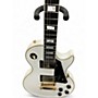 Used Epiphone INSPIRED BY GIBSON LES PAUL CUSTOM WHITE Solid Body Electric Guitar WHITE