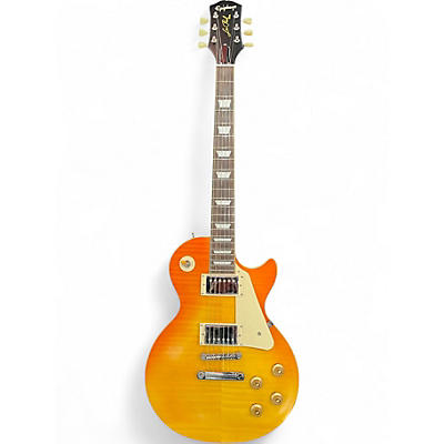 Used Epiphone INSPIRED BY GIBSON LES PAUL STANDARD 50S FADED CHERRY SUNBURST Solid Body Electric Guitar