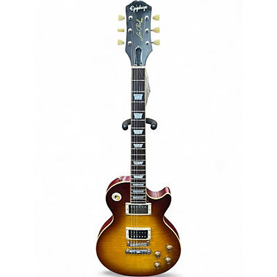 Used Epiphone INSPIRED BY GIBSON Les Paul Standard Iced Tea BURST Solid Body Electric Guitar