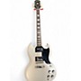Used Epiphone INSPIRED BY GIBSON SG LES PAUL White Solid Body Electric Guitar White