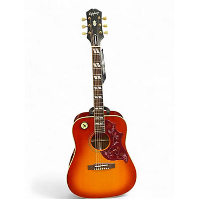 Used Epiphone INSPIRED BY HUMMINGBIRD SUNBURST Acoustic Electric Guitar