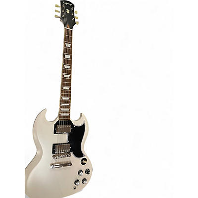 Used Epiphone INSPIRED BY SG STANDARD Alpine White Solid Body Electric Guitar