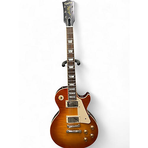 Used Epiphone INSPRIRED BY GIBSON CUSTOM 59 REISSUE Iced Tea Solid Body Electric Guitar Iced Tea