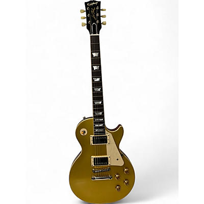 Used Epiphone Inspired By Gibson 1957 Les Paul Standard Gold Top Solid Body Electric Guitar