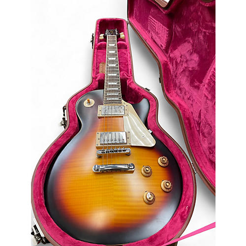 Used Epiphone Inspired By Gibson 1959 Les Paul Iced Tea Solid Body Electric Guitar Iced Tea