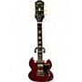 Used Epiphone Inspired By Gibson 61 SG Cherry Solid Body Electric Guitar Cherry