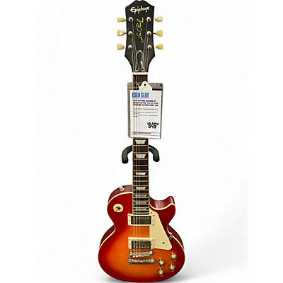 Epiphone Used Epiphone Inspired By Gibson Custom 1959 Les Paul Standard Factory Burst Solid Body Electric Guitar