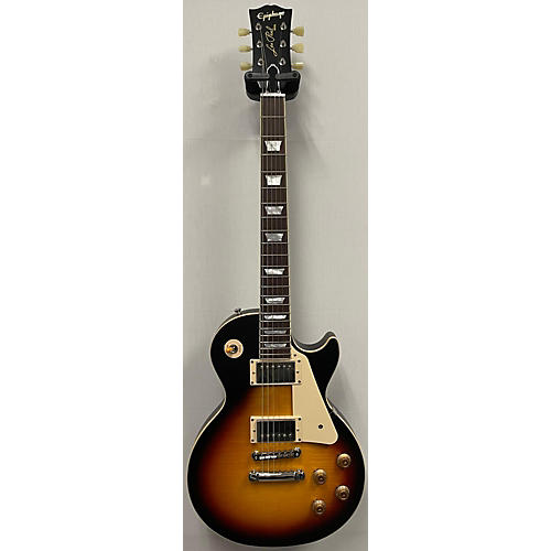 Epiphone Used Epiphone Inspired By Gibson Custom 1959 Les Paul Standard Tobacco Burst Solid Body Electric Guitar Tobacco Burst