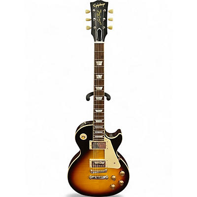 Used Epiphone Inspired By Gibson Custom 1959 Les Paul Tobacco Burst Solid Body Electric Guitar
