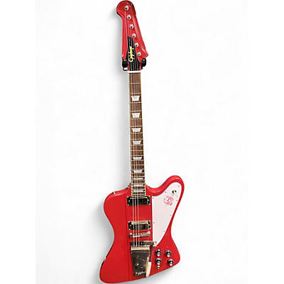 Used Epiphone Inspired By Gibson Firebird Ember Red Solid Body Electric Guitar