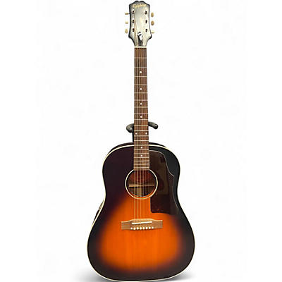 Used Epiphone Inspired By Gibson J-45 2 Color Sunburst Acoustic Guitar