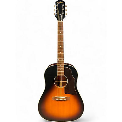 Epiphone Used Epiphone Inspired By Gibson j-45 Aged Vintage Sunburst Gloss Acoustic Guitar