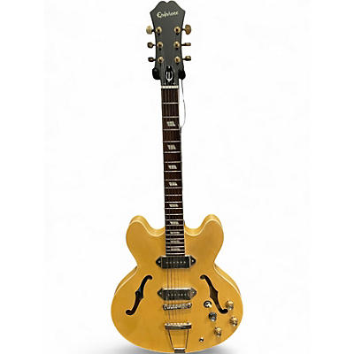 Used Epiphone Inspired By John Lennon Casino Blonde Hollow Body Electric Guitar