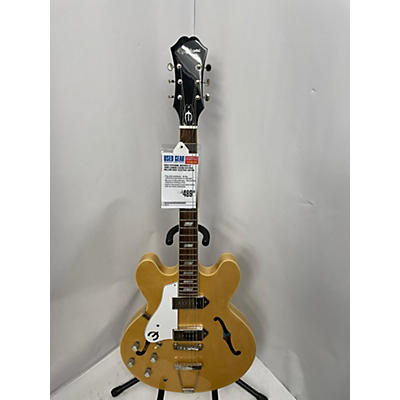 Epiphone Used Epiphone Inspired By John Lennon Casino Natural Hollow Body Electric Guitar