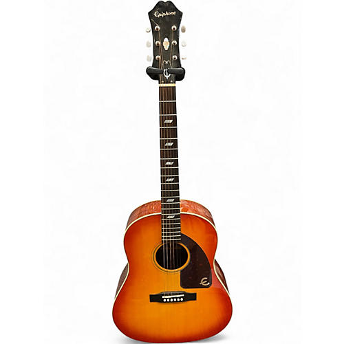 Used Epiphone Inspired by 1964 Texan 2 Color Sunburst Acoustic Electric Guitar 2 Color Sunburst