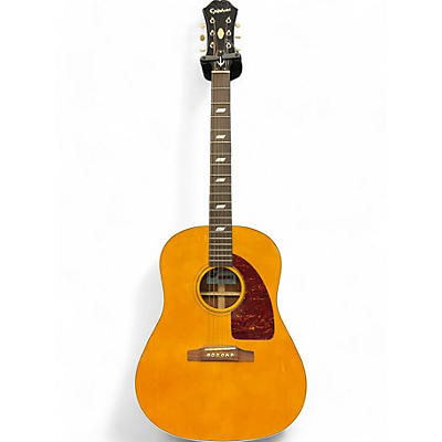 Epiphone Used Epiphone Inspired by 1964 Texan Natural Acoustic Electric Guitar