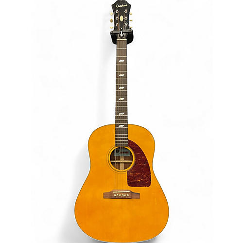 Epiphone Used Epiphone Inspired by 1964 Texan Natural Acoustic Electric Guitar Natural