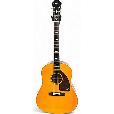 Used Epiphone Inspired by 1964 Texan Natural Acoustic Electric Guitar