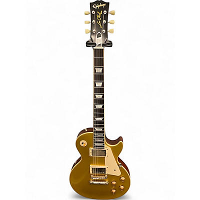 Used Epiphone Inspired by Gibson 1957 Les Paul Goldtop Reissue Gold Top Solid Body Electric Guitar