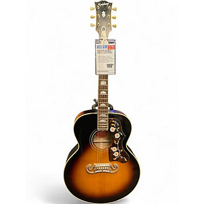 Used Epiphone Inspired by Gibson 1957 SJ-200 Vintage Sunburst Acoustic Electric Guitar