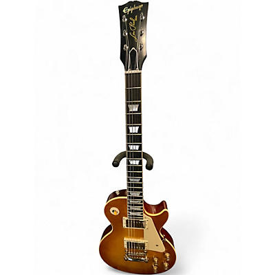 Used Epiphone Inspired by Gibson 1960 Les Paul standard Iced Tea Burst Solid Body Electric Guitar