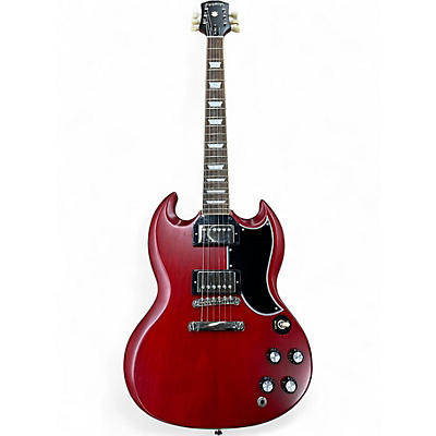 Used Epiphone Inspired by Gibson 1961 SG Standard  Aged Cherry Solid Body Electric Guitar