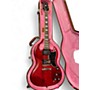 Used Epiphone Inspired by Gibson 61 Reissue SG Les Paul Satin Red Solid Body Electric Guitar Satin Red