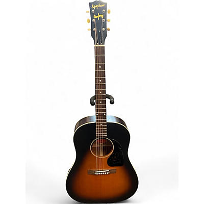 Used Epiphone Inspired by Gibson Custom 1942 Banner J-45 Tobacco Sunburst Acoustic Guitar