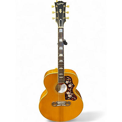 Used Epiphone Inspired by Gibson Custom 1957 SJ-200 Reissue Antique Natural Acoustic Electric Guitar