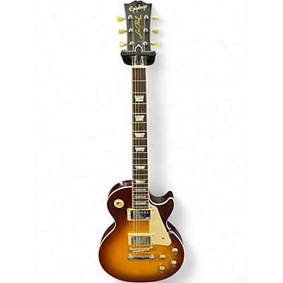 Used Epiphone Inspired by Gibson Custom 1959 Les Paul Iced Tea Burst Solid Body Electric Guitar