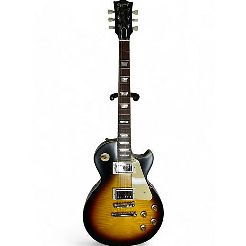 Epiphone Used Epiphone Inspired by Gibson Custom 1959 Les Paul Standard Tobacco Burst Solid Body Electric Guitar Tobacco Burst